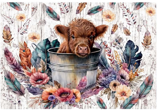 Charming Highland Cow Cutting Board – Enhance Your Kitchen with Whimsical Elegance
