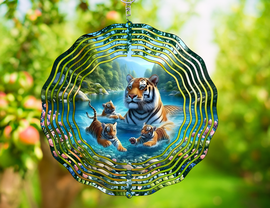 Transform Your Garden with Our Breathtaking Tiger Wind Spinner
