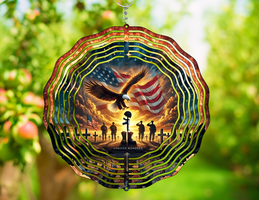 Veterans Honor Wind Spinner: A Meaningful Tribute to Our Heroes