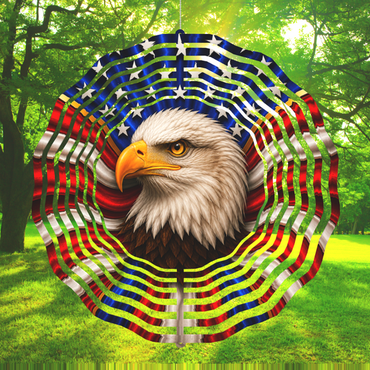 Bald Eagle Wind Spinner: A Majestic Symbol of American Freedom